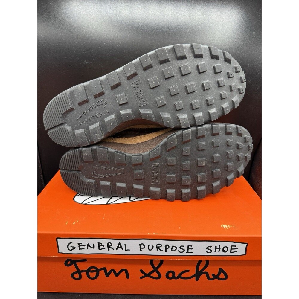 Nike x Tom Sachs NikeCraft General Purpose Shoe 'Brown' Men’s 14 / Women’s 15.5 - Picture 16 of 16